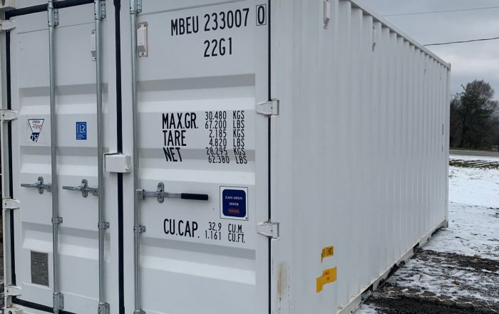 Koop een 20ft nieuwe driedeurs zeecontainer